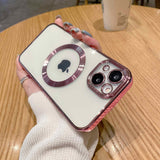 Simple Clear MagSafe iPhone Case - Please Scroll Down Check Item Description