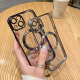 Simple Clear MagSafe iPhone Case - Please Scroll Down Check Item Description