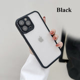 iPhone Shock Proof Clear Cases with Camera Protector