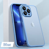 iPhone Matte Anti Slip Cases - with Camera Protector