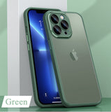 iPhone Matte Anti Slip Cases - with Camera Protector