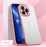 iPhone Matte Anti Slip Cases - with Camera Protector