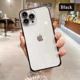 iPhone Clear Cases with Camera Glitter Protector
