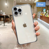 iPhone Clear Cases with Camera Glitter Protector
