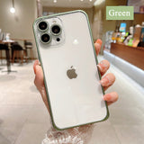 iPhone Clear Cases with Camera Glitter Protector