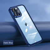 iPhone Clear Cases with Camera Glass Protector