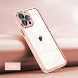 iPhone Clear Cases with Camera Glass Protector