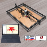 80W CNC Laser Engraver Cutter Machine for Metal Wood Acrylic (32 x 18 inch)