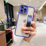 Silicone Clear iPhone Case with Band