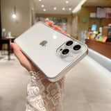 iPhone Clear Cases with Camera Glitter Protector