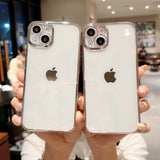 High Transparent Plating Processed iPhone Case