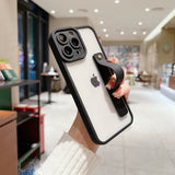 Silicone Clear iPhone Case with Band
