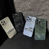 Sports Car Design iPhone Cases