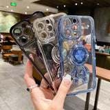 iPhone Astronaut Cases with Ring Stand