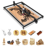 80W CNC Laser Engraver Cutter Machine for Metal Wood Acrylic (32 x 18 inch)