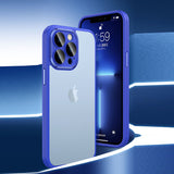 iPhone Matte Anti Slip Cases - with Camera Protector