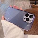 Buy One Get One Free - Frosted Shining Camera Protector Lens iPhone Case