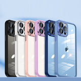 iPhone Clear Cases with Camera Glass Protector