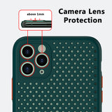 iPhone Heat Radiation Breathable Cases