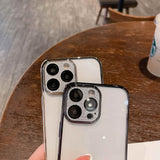 Buy One Get One Free - Frosted Shining Camera Protector Lens iPhone Case
