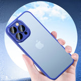 iPhone Matte Anti Slip Cases - with Camera Protector