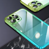 Dual Faded Color Clear Phone Cases - Please Scroll Down Check Item Description