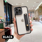 Silicone Clear iPhone Case with Band