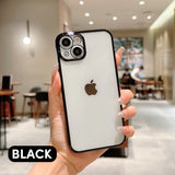 High Transparent Plating Processed iPhone Case