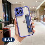Silicone Clear iPhone Case with Band