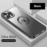 iPhone Slim Clear Case - with Camera Glass Protector