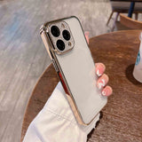 Buy One Get One Free - Frosted Shining Camera Protector Lens iPhone Case