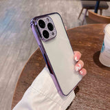 Buy One Get One Free - Frosted Shining Camera Protector Lens iPhone Case