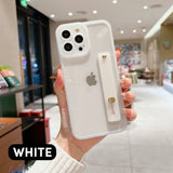 Silicone Clear iPhone Case with Band